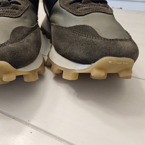 Tod's 1T Leather Trimmed Suede Sneakers - 10 UK/11 US - Picture 8 of 13